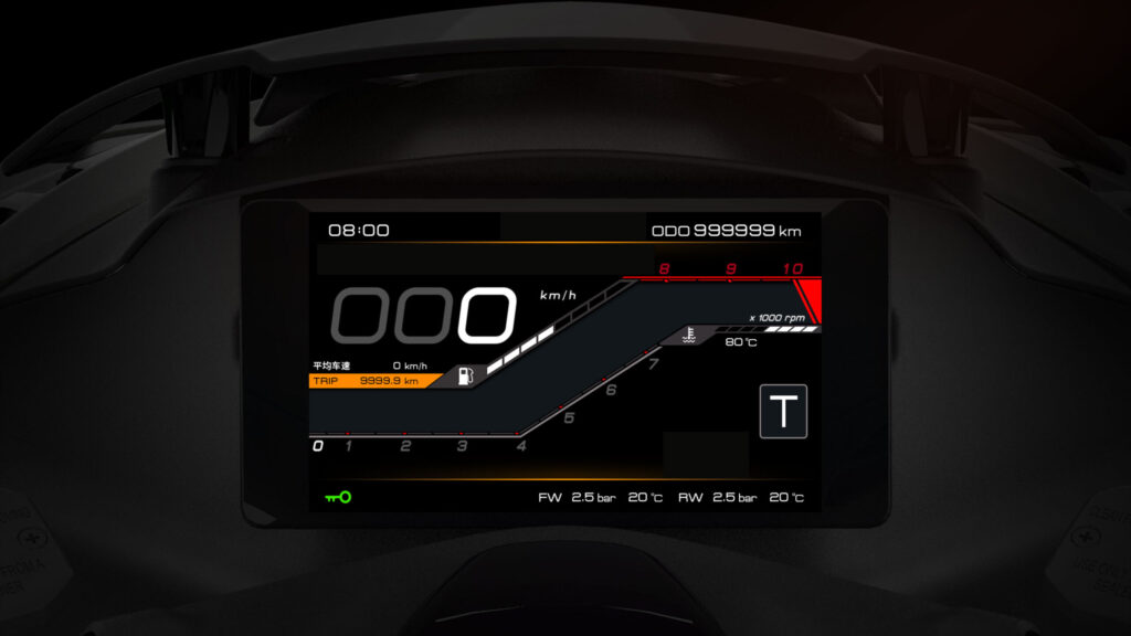 6,75" цветен TFT